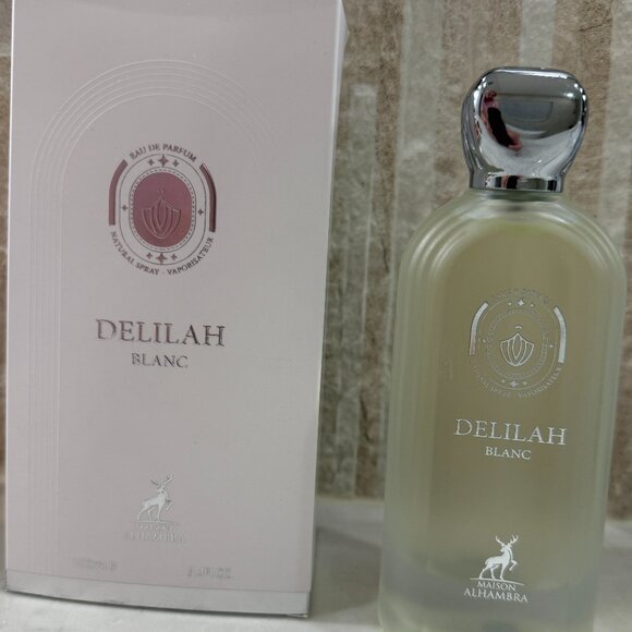 Delilah Blanc Perfume By Maison Alhambra 100ml/3.4oz EDP, Sprayed Once! - Picture 1 of 1